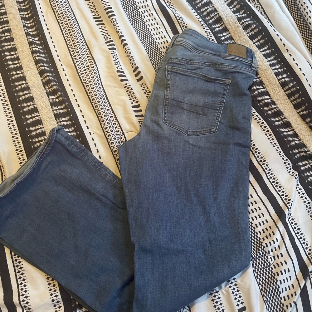 American Eagle Outfitters Blue Boot Cut Jeans